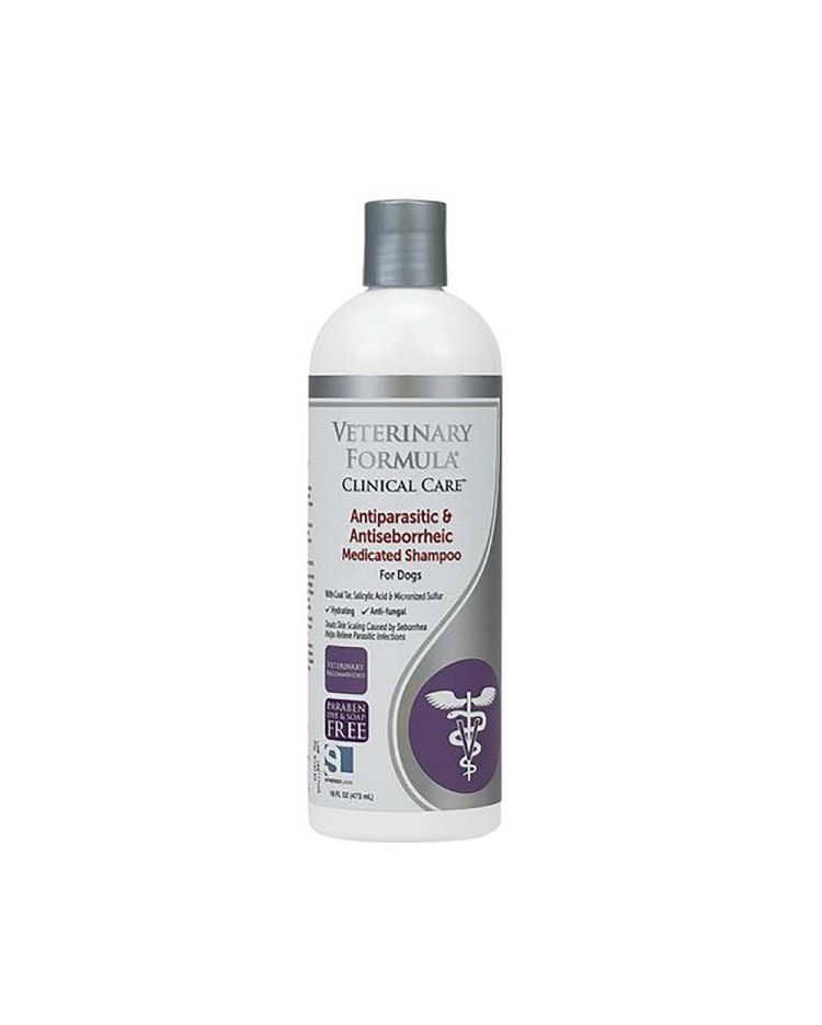 Shampoo Veterinary Antiseptic 17 Oz