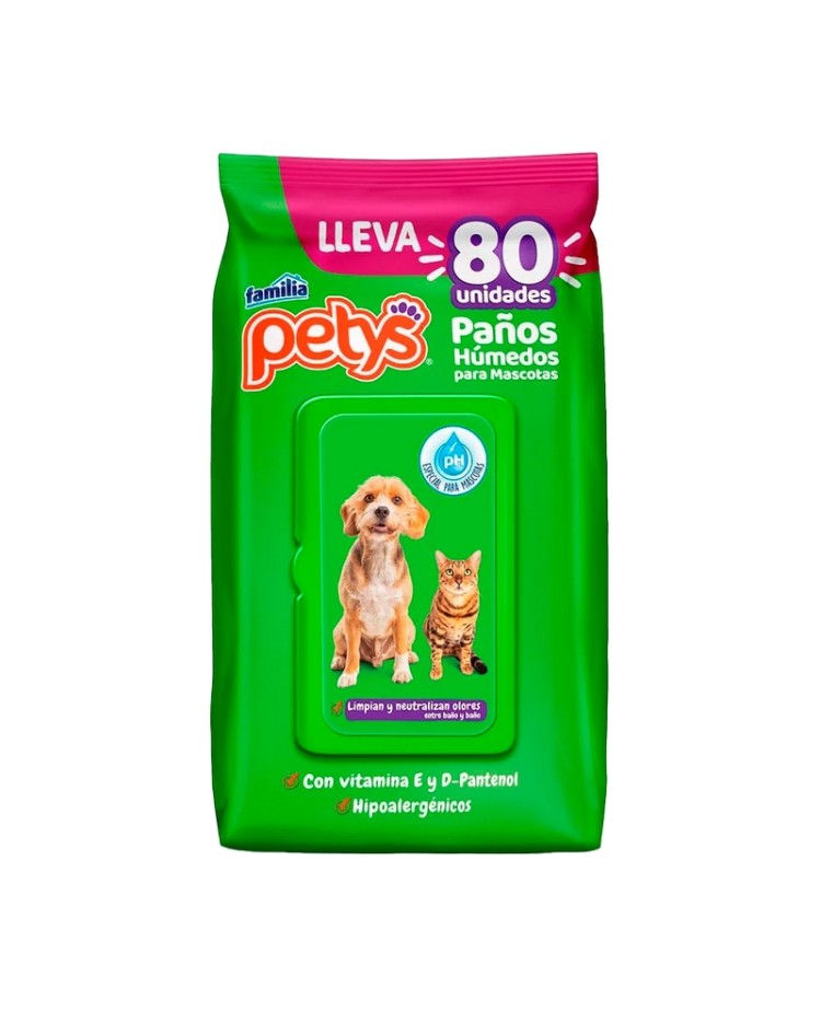 Pañitos Petys X 80