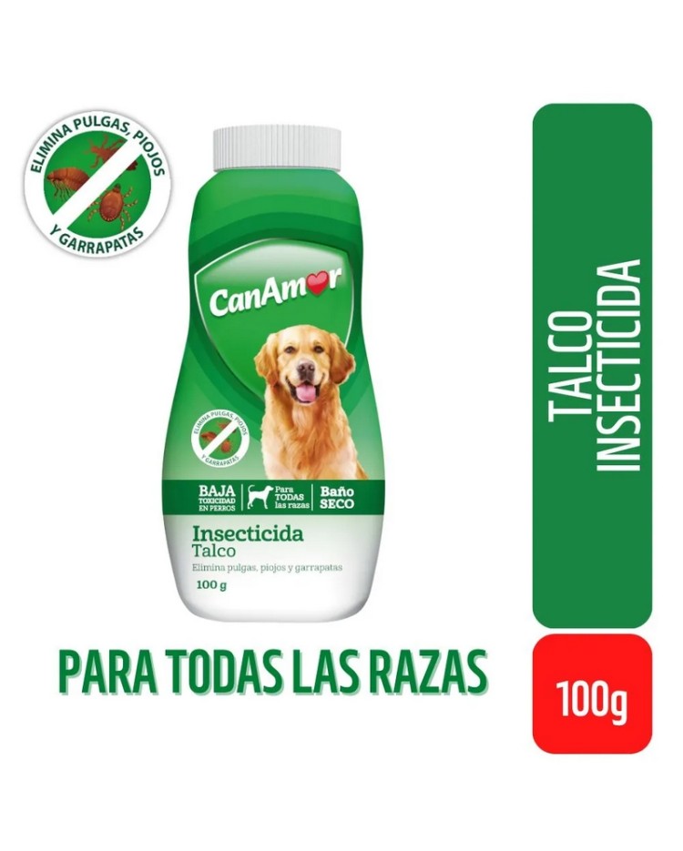 Can Amor Talco Insecticida 100 G