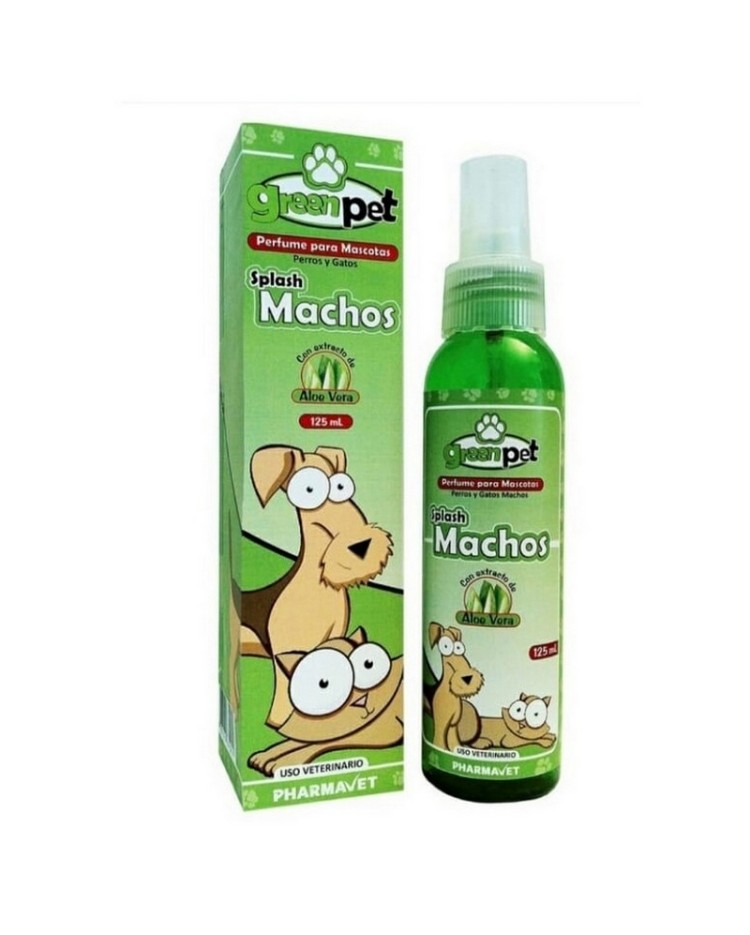 Greenpet Splash Machos 125 Ml