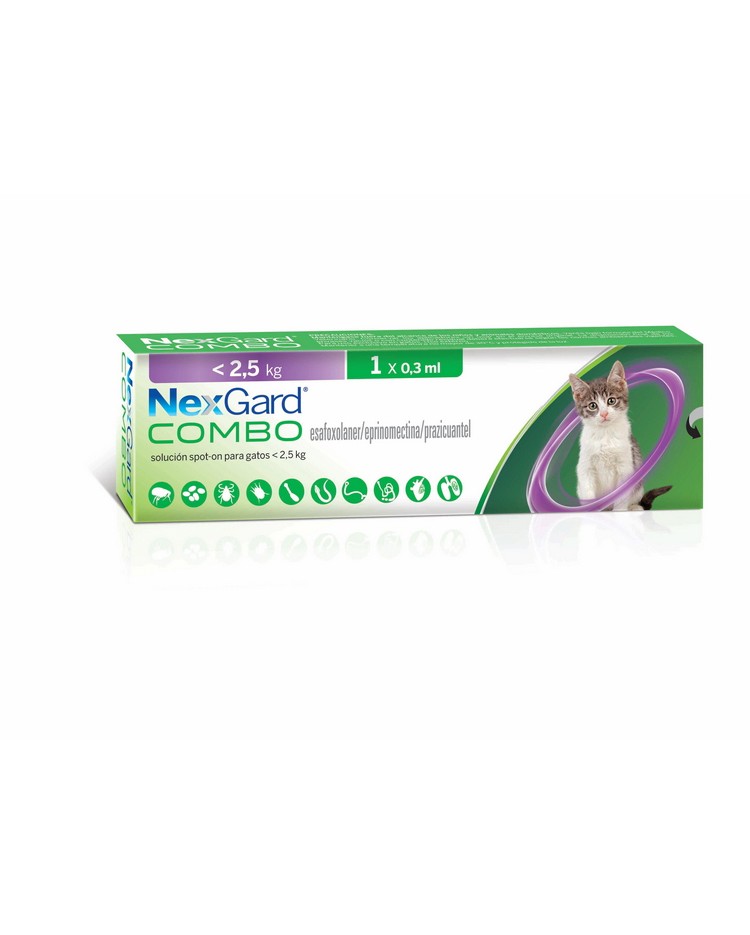 Nexgard Combo Gato 2.5 Kg