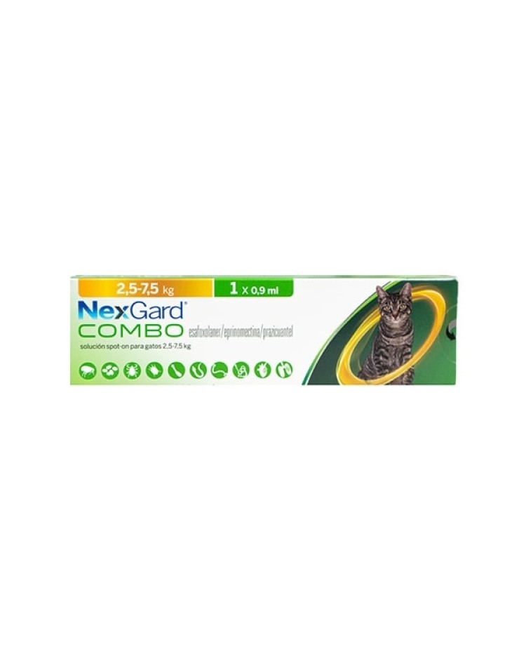 Nexgard Combo Gato 2.5 - 7.5 Kg