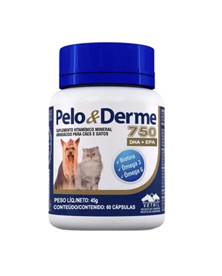 Pelo Y Derme 750 Mg Por 60 Tabletas