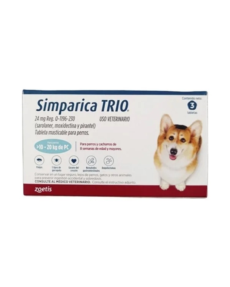 Simparica Trio 10-20Kg