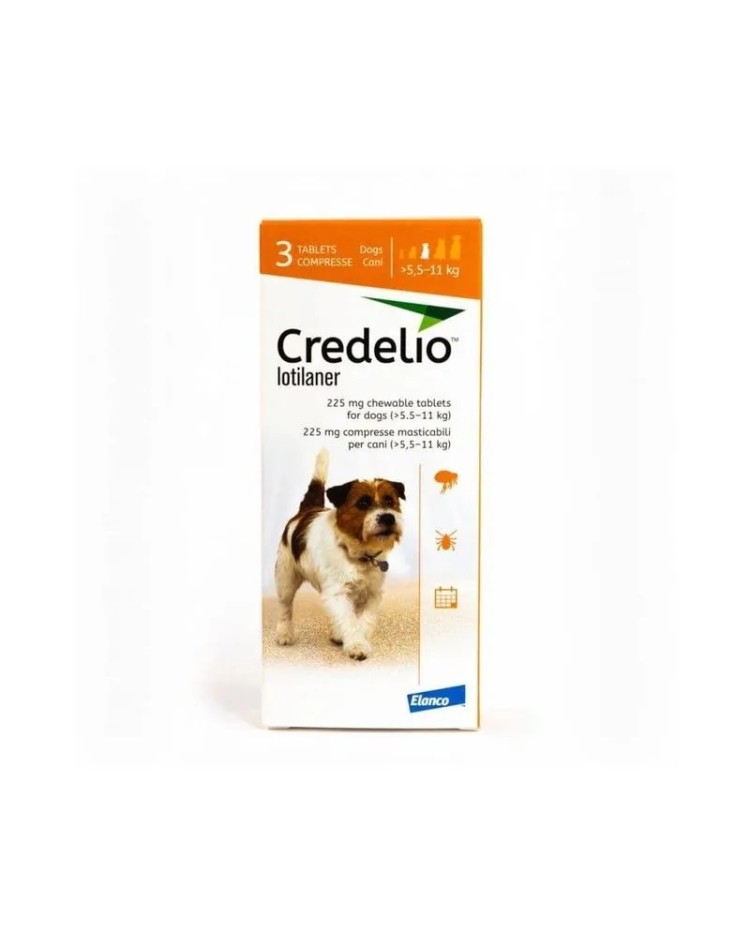 Credelio 5,5 A 11 Kg Tableta X 1 Unid