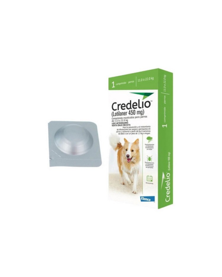 Credelio 11 A 22 Kg Tableta X 1 Unid