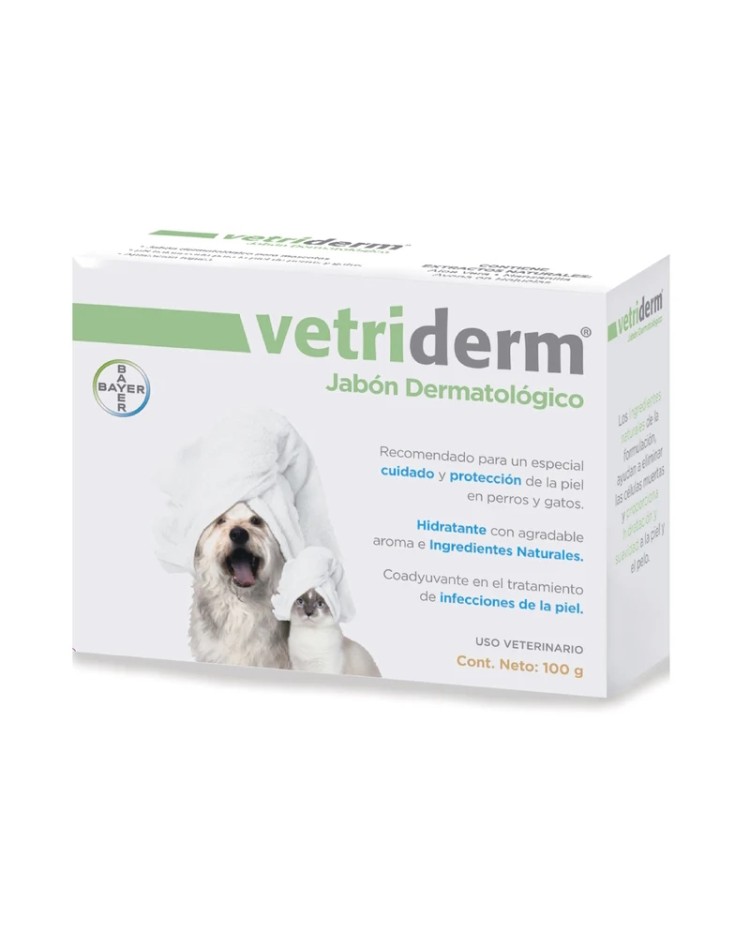 Jabon Vetriderm 100 Gr