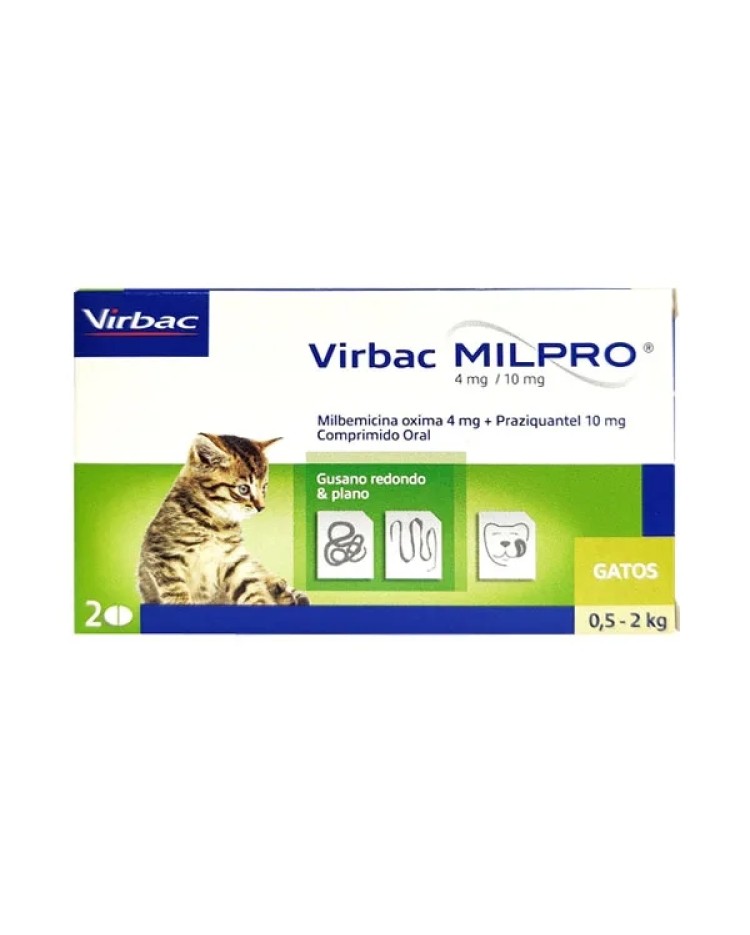 Milpro Kitten 0,5 - 2 Kg Tabletas