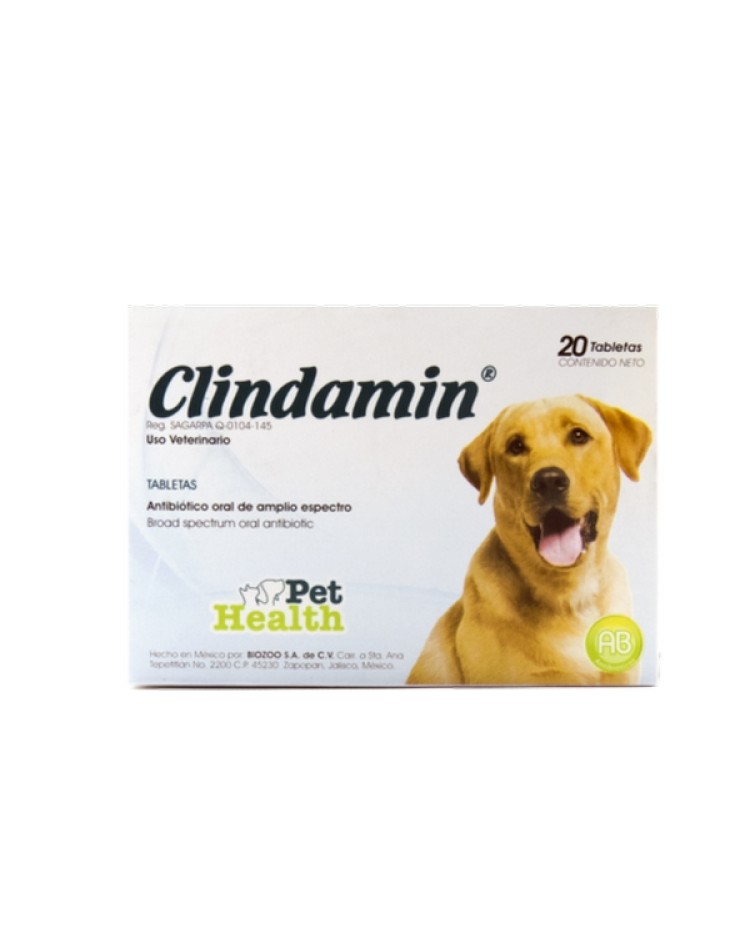 Clindamin 20 Tabletas