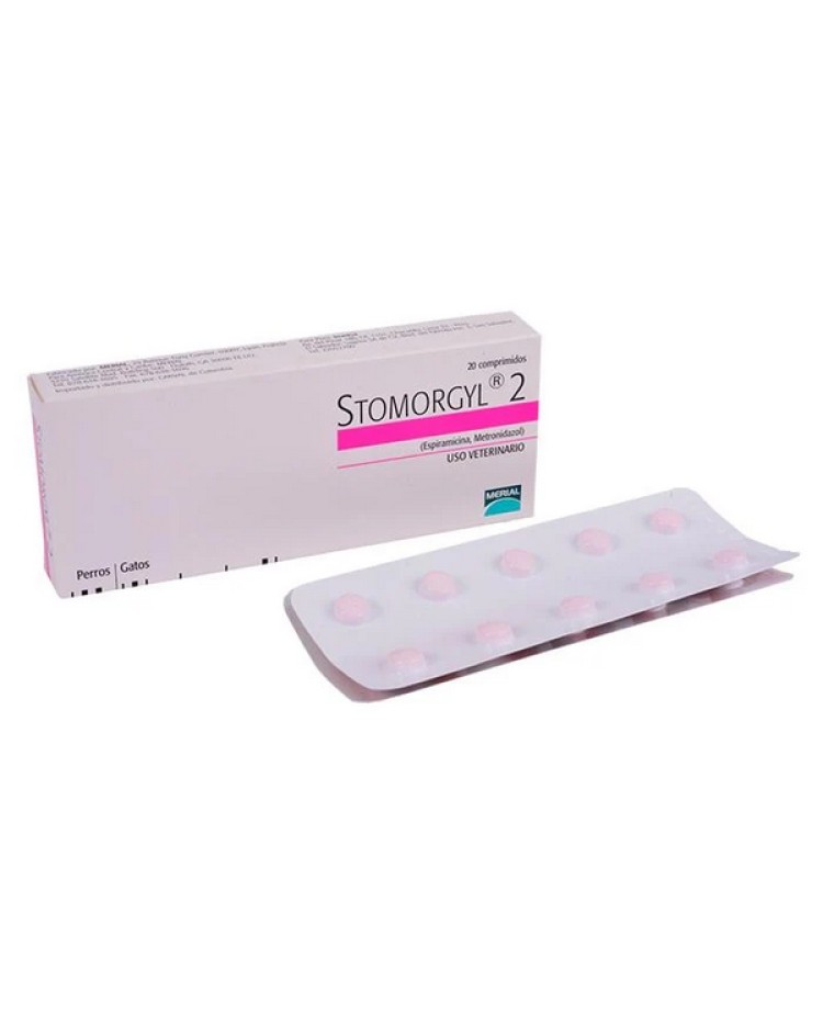 Stomorgyl 2 Tabletas X 1 Unid