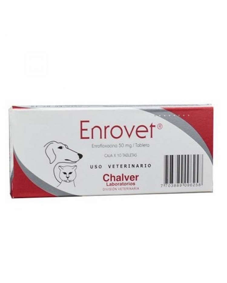 Enrovet 50 Mg Tableta X 1 Unid