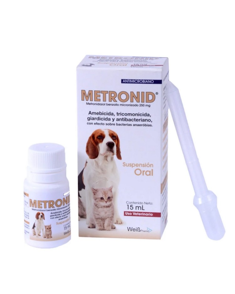 Metronid 250 Mg Suspension 15 Ml