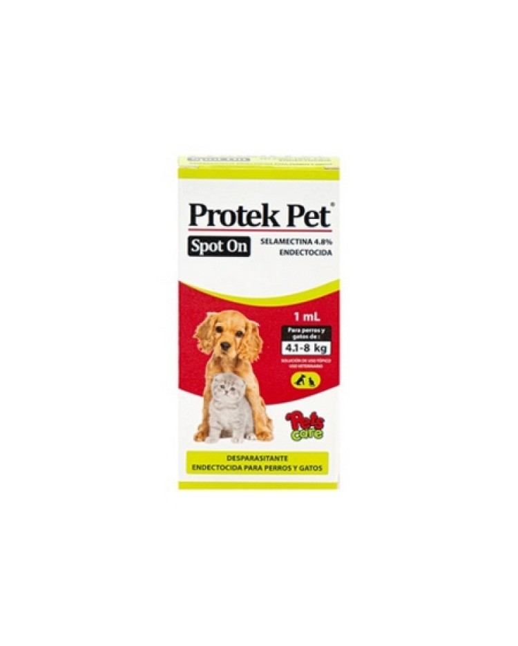 Protek Pet X 1 Ml 4.1 - 8 Kg