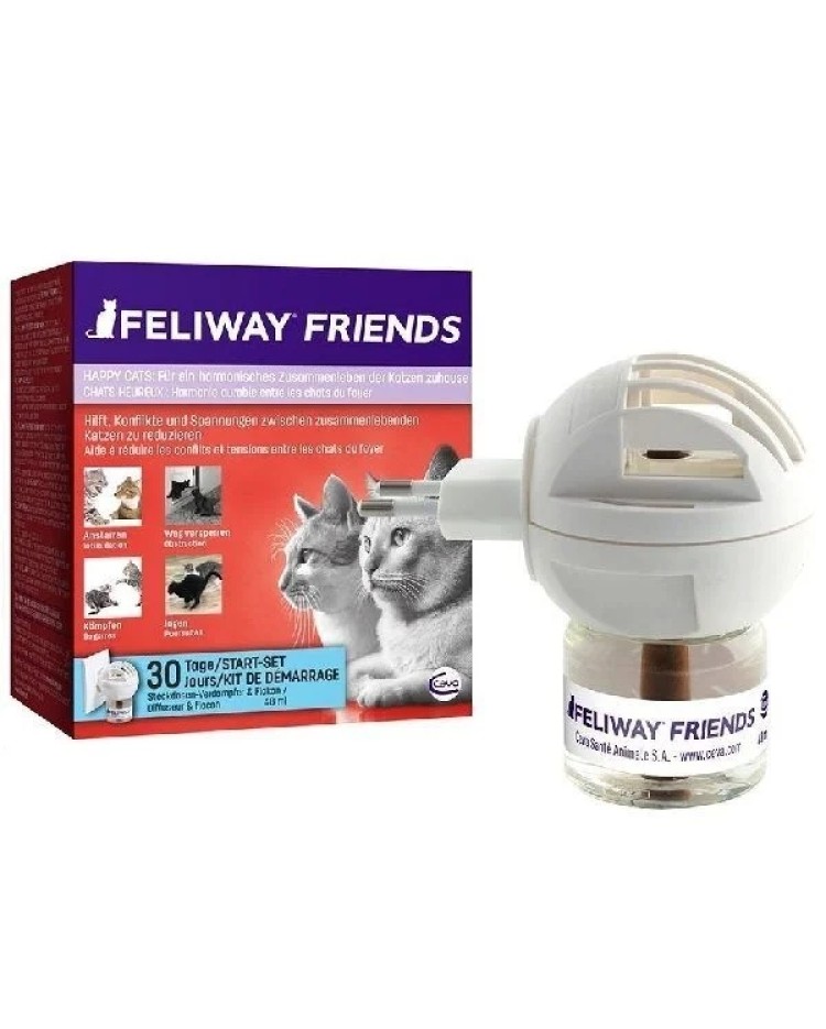 Feliway Friends Difusor + Recarga 48 Ml