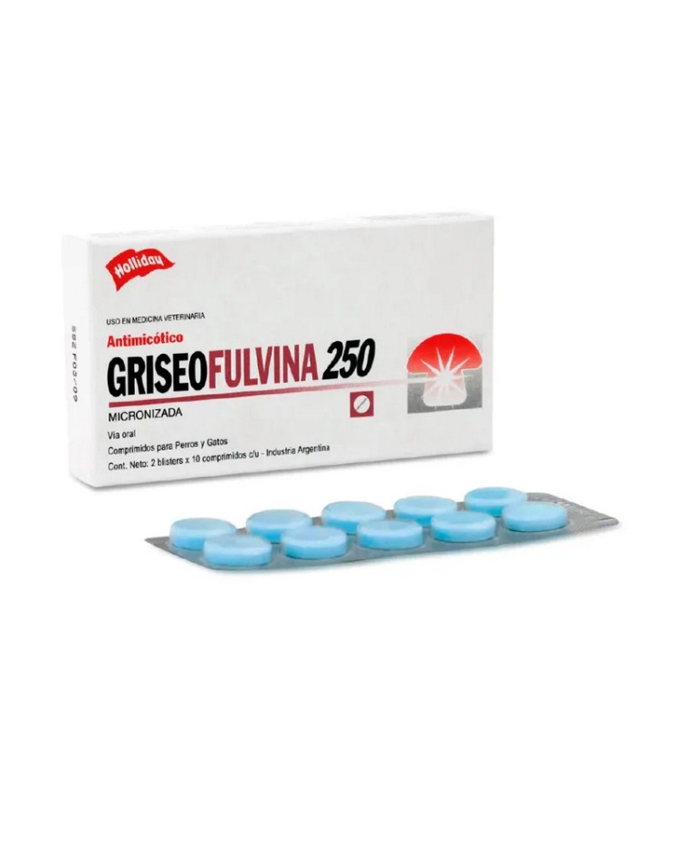 Griseofulvina 250 Mg 20 Comp