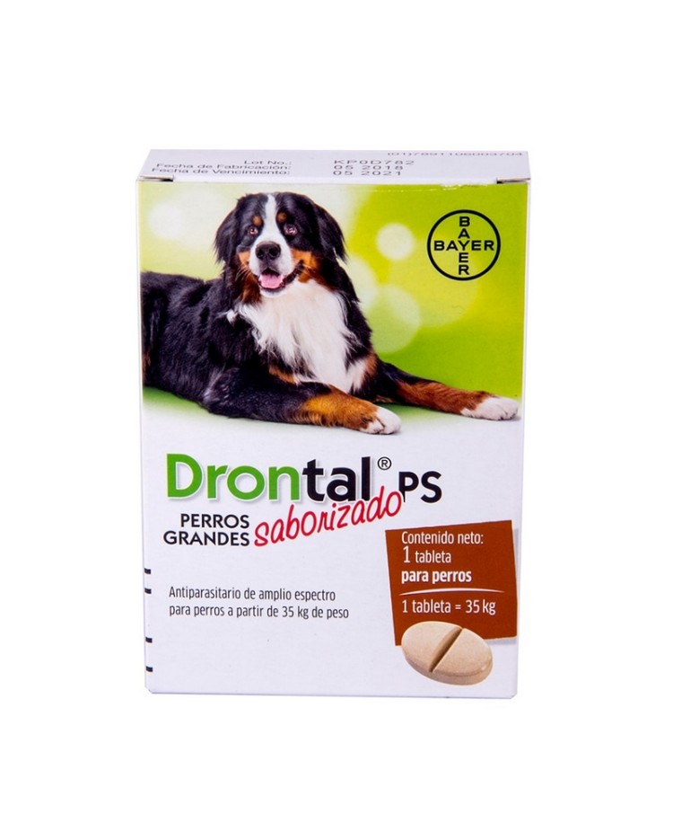 Drontal Perros Grandes Tableta x 1 Und