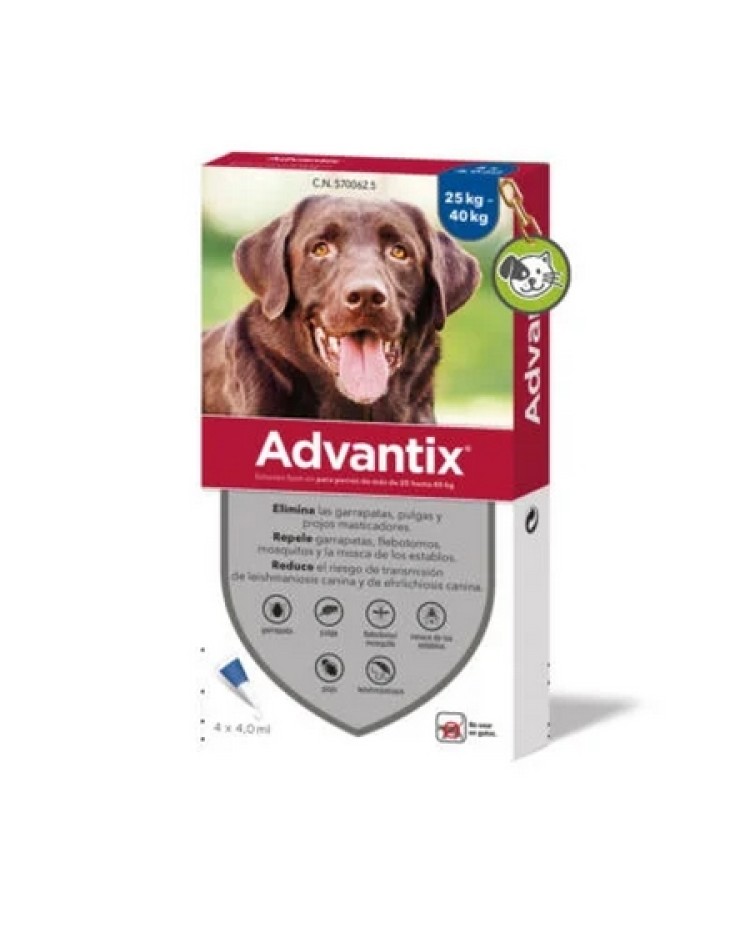 Advantix Perro 25 A 40 Kg